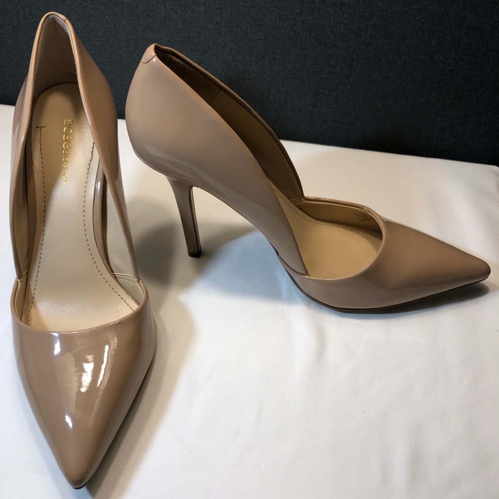 BCBGeneration Nude pump heel 4”